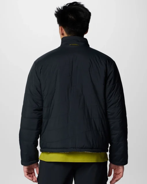 Giacca imbottita reversibile Wallowa Panorama Nero Uomo