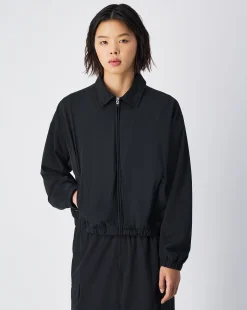 Giacca in Woven C-Tech Nero Donna