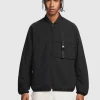 Giacca Woven Tech Nero Uomo