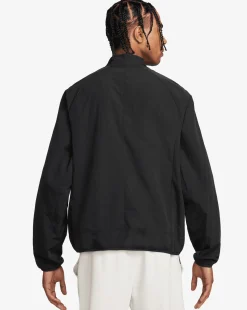 Giacca Woven Tech Nero Uomo