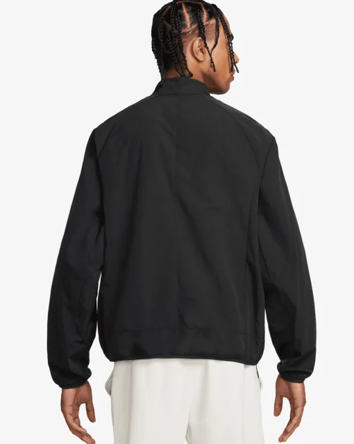 Giacca Woven Tech Nero Uomo
