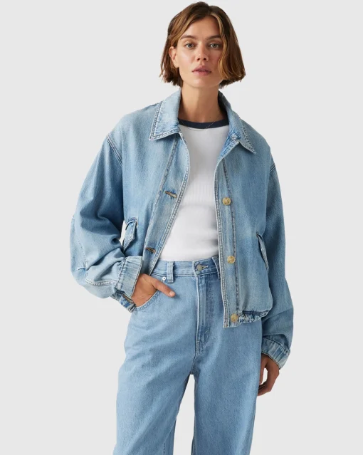 Giacche Janis Utility Good Coun Blu Donna