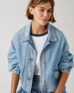 Giacche Janis Utility Good Coun Blu Donna