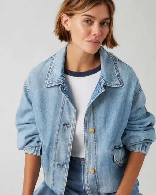 Giacche Janis Utility Good Coun Blu Donna