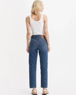 Jeans Accorciati 501 Original Lightweight Blu Donna