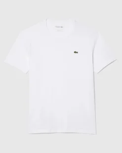 Lacoste T-Shirt Classic Bianco Uomo