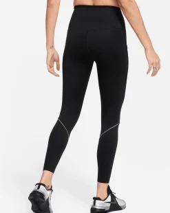 Leggings a 7/8 a vita alta con sostegno elevato Nero Donna