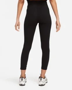 Leggings a 7/8 a vita alta Nero Donna