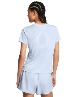 Maglia a maniche corte UA Launch Nimbus Blue Donna