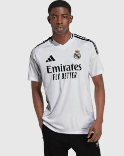 Maglia Home 24/25 Real Madrid Bianco Uomo