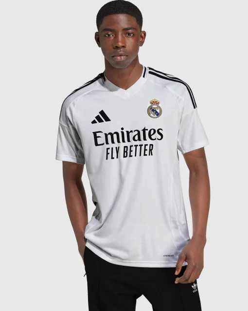 Maglia Home 24/25 Real Madrid Bianco Uomo
