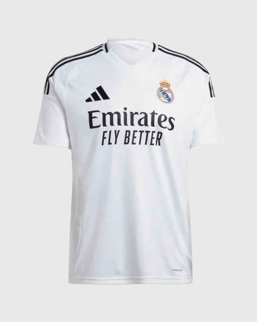 Maglia Home 24/25 Real Madrid Bianco Uomo