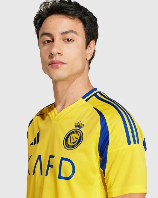 Maglia Home 24/25 Ronaldo Al Nassr FC Giallo Uomo