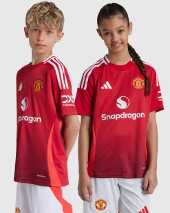Maglia Home Manchester United 24/25 Rosso Bambino