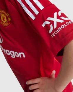 Maglia Home Manchester United 24/25 Rosso Bambino