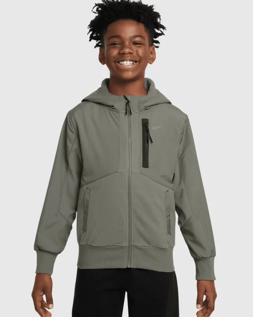 Maglia per l'inverno Therma-FIT City Utility EasyOn Verde Bambino
