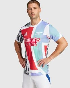 Maglia Pre-Match 24/25 Arsenal FC Rosso Uomo