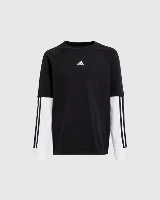 Maglia Street Jam 2-in-1 Long Sleeve Nero Bambino