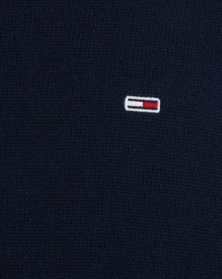 Maglione Girocollo Slim Essentials Blu Uomo