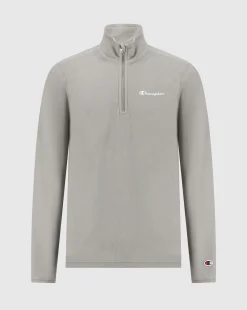 Micro Polar Fleece Script Shop Grigio Uomo