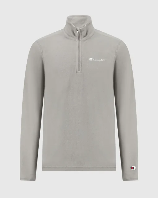Micro Polar Fleece Script Shop Grigio Uomo