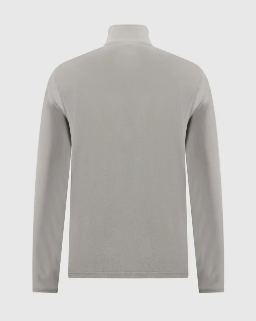 Micro Polar Fleece Script Shop Grigio Uomo