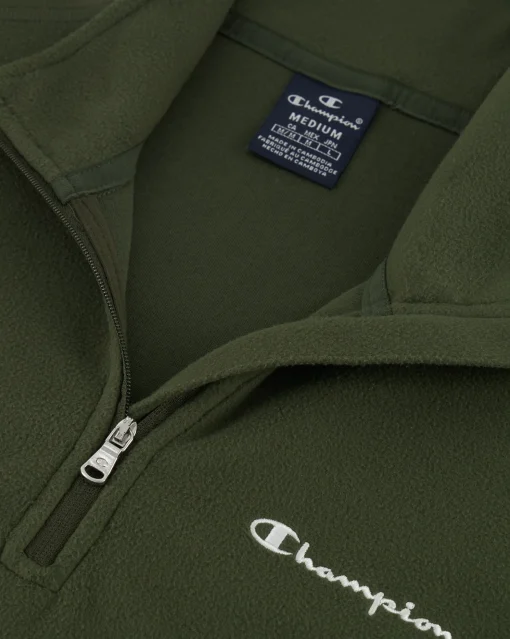 Micro Polar Fleece Script Shop Verde Uomo