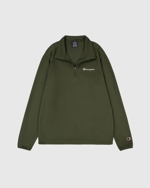 Micro Polar Fleece Script Shop Verde Uomo