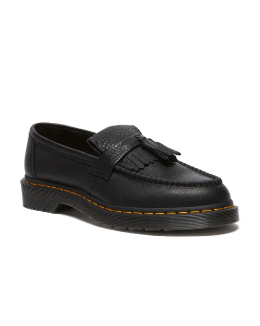 Mocassini Adrian in Pelle Ambassador con Nappe Nero Uomo