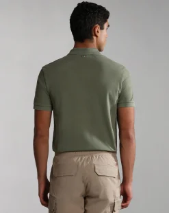 Napapijri Polo Elbas Verde Uomo