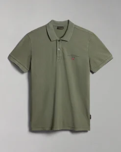 Napapijri Polo Elbas Verde Uomo