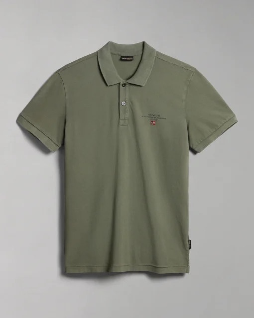 Napapijri Polo Elbas Verde Uomo