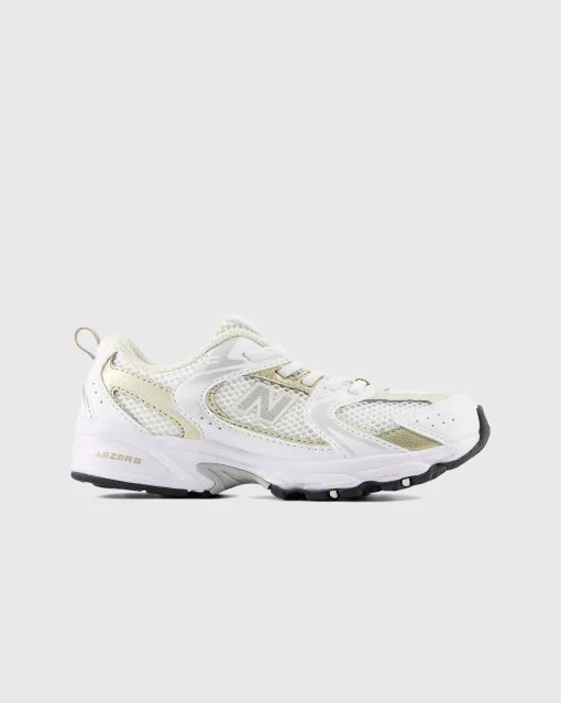 New Balance 530 PS Bianco Silver Bambina