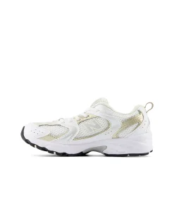 New Balance 530 PS Bianco Silver Bambina