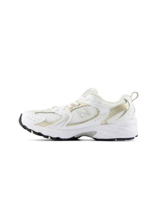 New Balance 530 PS Bianco Silver Bambina