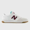 New Balance BB 480 Summer Bianco Bordeaux Uomo