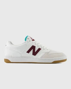 New Balance BB 480 Summer Bianco Bordeaux Uomo