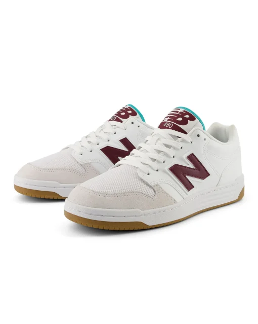 New Balance BB 480 Summer Bianco Bordeaux Uomo