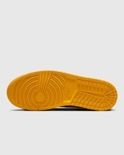 Nike Air Jordan 1 Low Yellow Ochre Nero Uomo