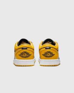 Nike Air Jordan 1 Low Yellow Ochre Nero Uomo