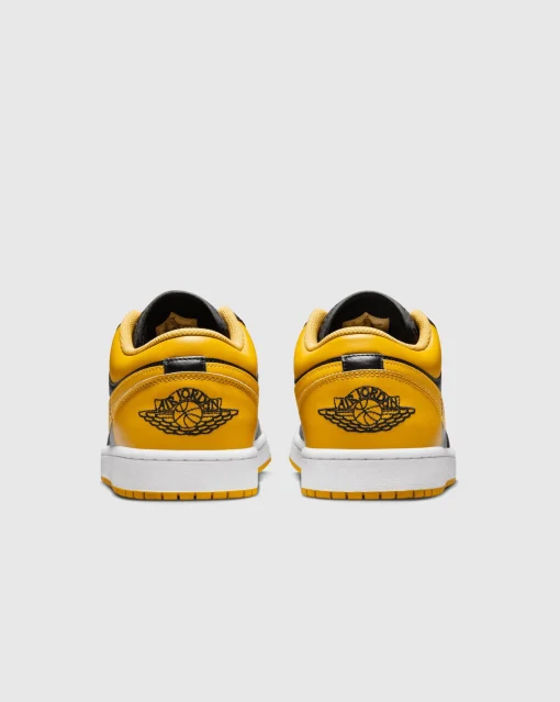 Nike Air Jordan 1 Low Yellow Ochre Nero Uomo