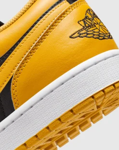 Nike Air Jordan 1 Low Yellow Ochre Nero Uomo