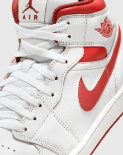 Nike Air Jordan 1 Mid SE White Red Uomo