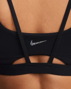 Nike Bra Alate Trace Dri-FIT Nero Donna
