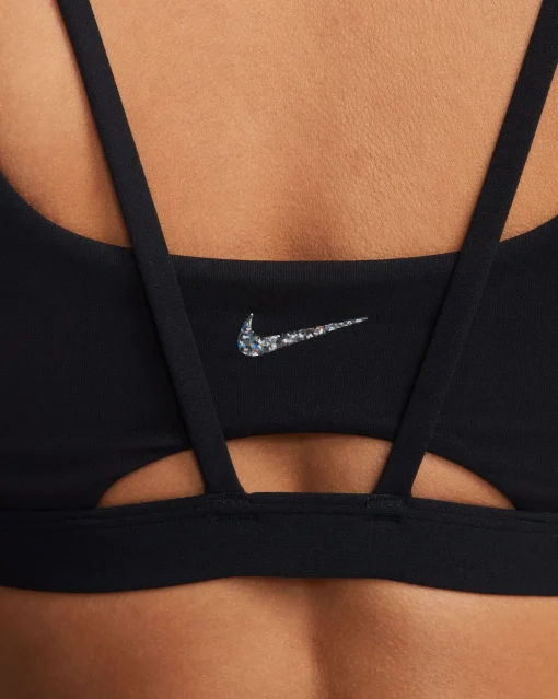 Nike Bra Alate Trace Dri-FIT Nero Donna