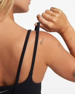 Nike Bra Alate Trace Dri-FIT Nero Donna