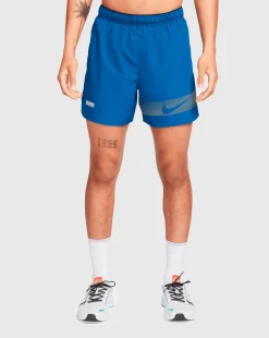 Nike Challenger Flash Shorts da Running Dri-FIT 13 cm Blu Uomo