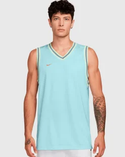 Nike DNA Jersey Maglia da basket Dri-FIT Blu Uomo