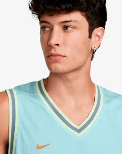 Nike DNA Jersey Maglia da basket Dri-FIT Blu Uomo