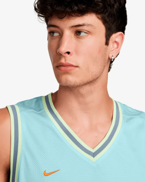 Nike DNA Jersey Maglia da basket Dri-FIT Blu Uomo